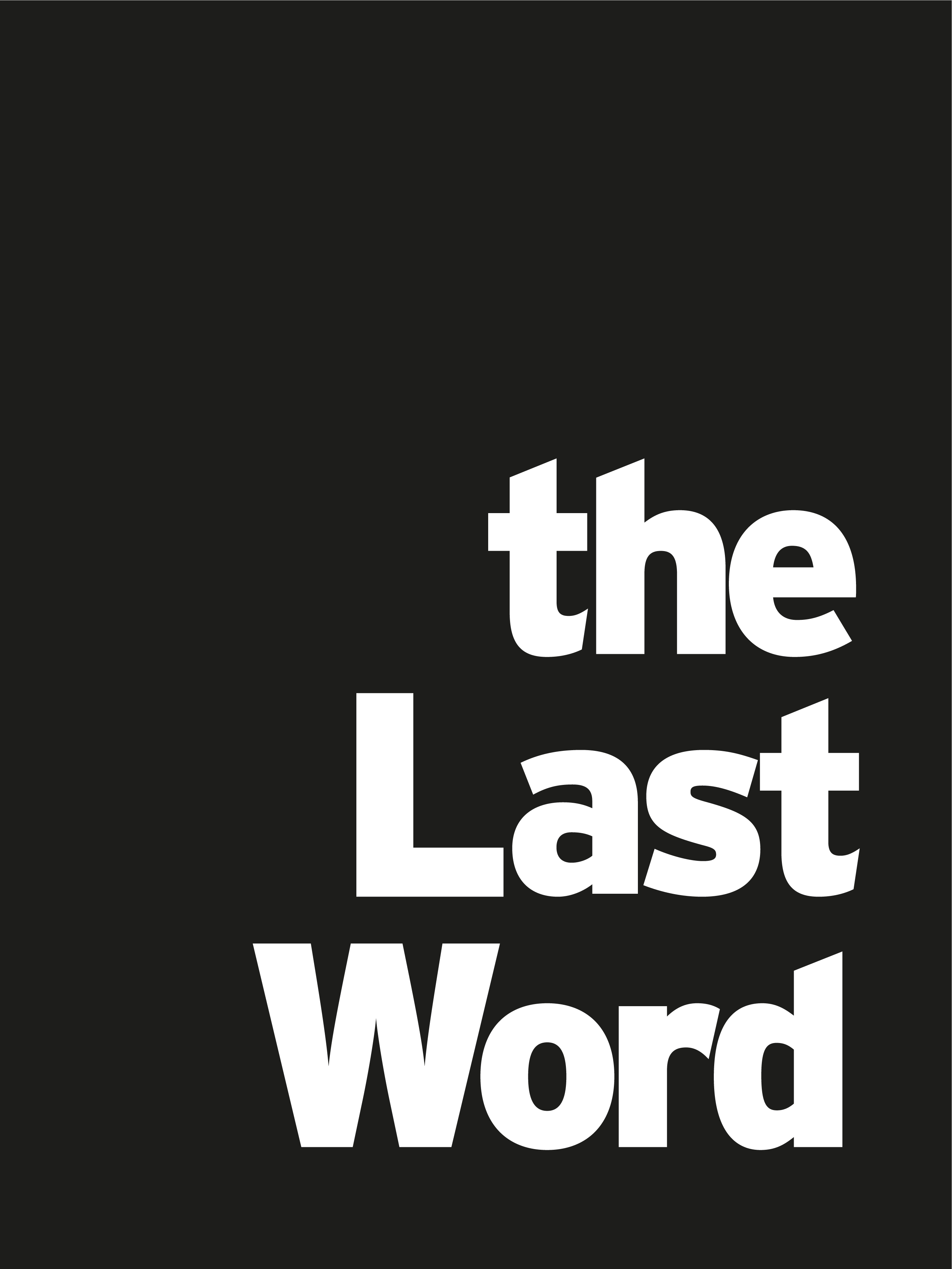 The last word logo